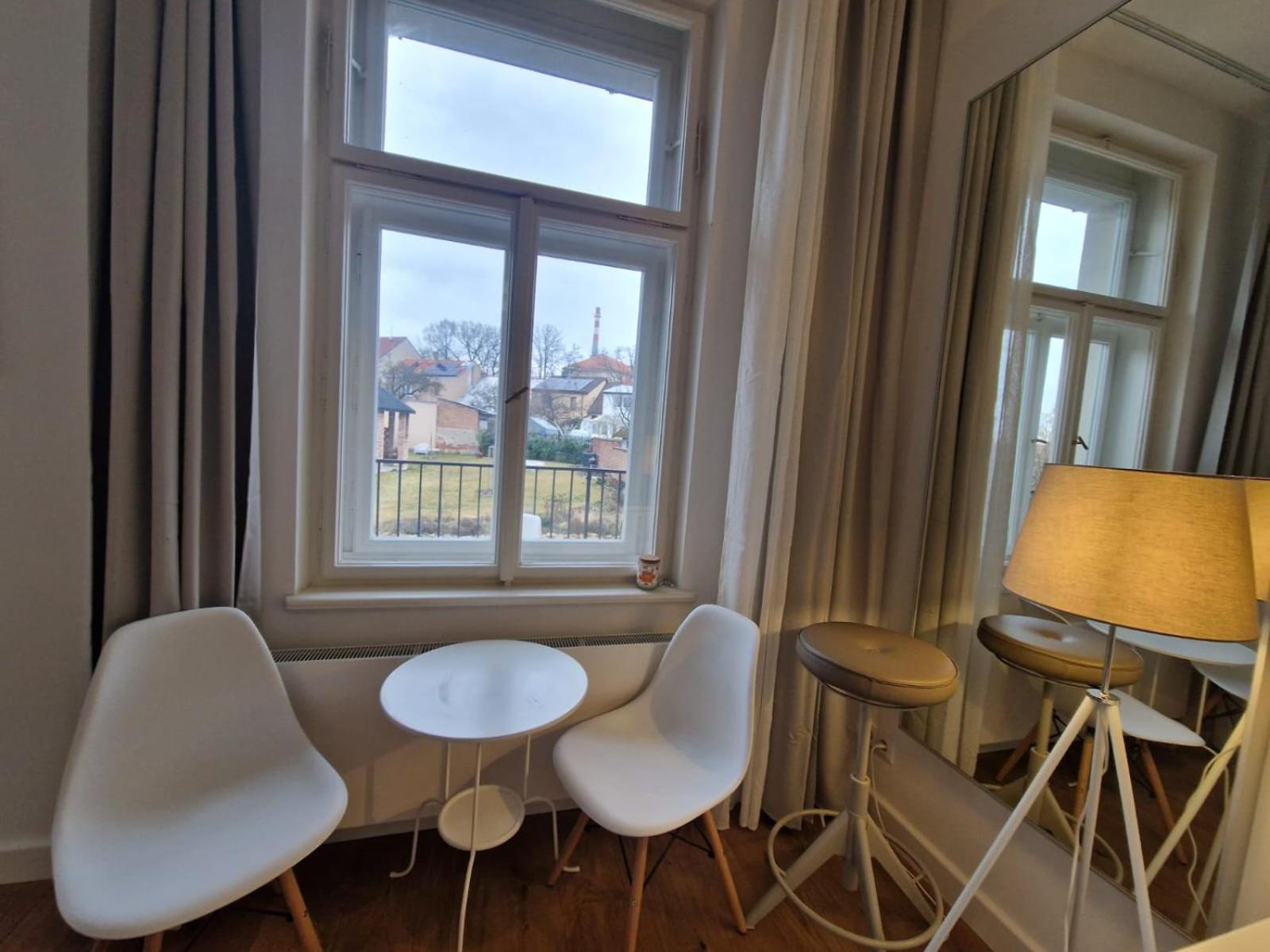 Art Nouveau Apartment With Garden In Pisek Exterior foto